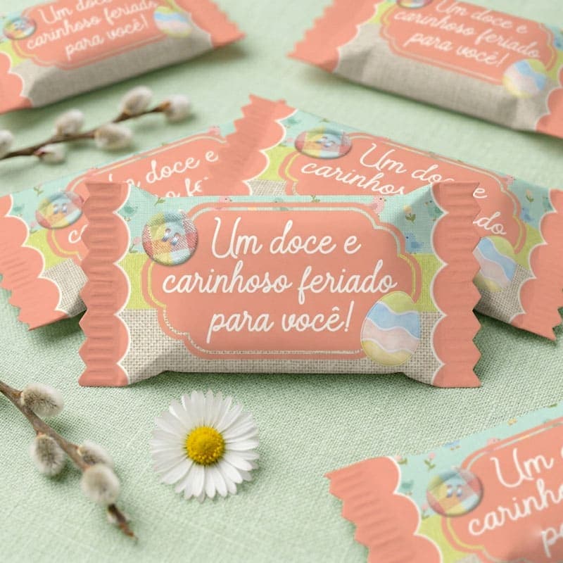 Kit Embalagens para Balas Páscoa | 6 Artes PNG + PDF para Imprimir - imagem 6