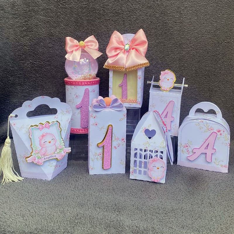 Kit Festa Jardim Encantado Completo | Arquivos Silhouette + PDF + Fontes - imagem 7