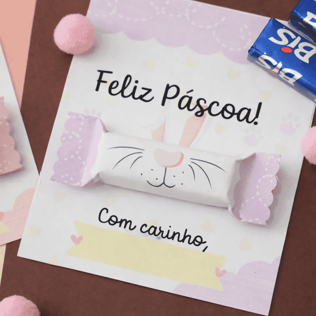 Kit Card Bis Páscoa | Arquivos PNG + PDF + Silhouette + Fotos + Fontes - imagem 3
