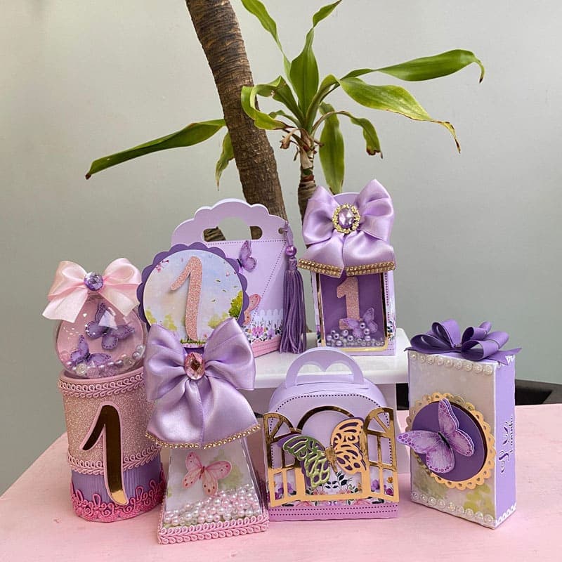 Kit Festa Jardim Lilás Completo | Arquivos Silhouette + PDF Personalizados - imagem 5